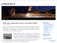 Tablet Screenshot of lastradanuova.wordpress.com