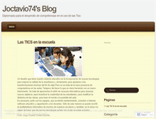 Tablet Screenshot of joctavio74.wordpress.com