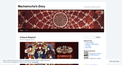Desktop Screenshot of machamocha.wordpress.com