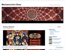 Tablet Screenshot of machamocha.wordpress.com