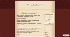 Desktop Screenshot of darkfallonline2.wordpress.com