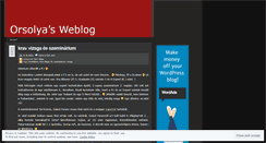 Desktop Screenshot of lorsolya.wordpress.com