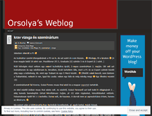 Tablet Screenshot of lorsolya.wordpress.com
