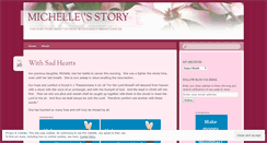 Desktop Screenshot of michellestory.wordpress.com