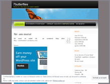 Tablet Screenshot of 7butterflies.wordpress.com