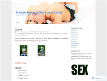 Tablet Screenshot of anonse.wordpress.com