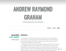 Tablet Screenshot of andrewrgraham.wordpress.com