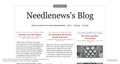 Desktop Screenshot of needlenews.wordpress.com