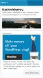 Mobile Screenshot of kashmir4you.wordpress.com