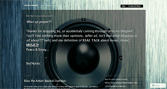 Desktop Screenshot of cnoevilmusic.wordpress.com