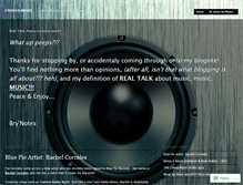 Tablet Screenshot of cnoevilmusic.wordpress.com