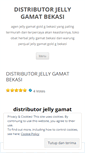 Mobile Screenshot of distributorjellygamatbekasi.wordpress.com