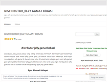 Tablet Screenshot of distributorjellygamatbekasi.wordpress.com