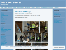 Tablet Screenshot of dirkdezutter.wordpress.com