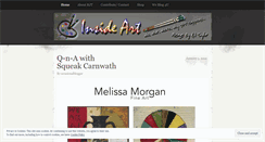 Desktop Screenshot of insideartonline.wordpress.com