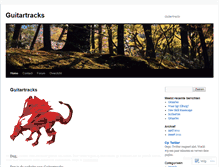 Tablet Screenshot of guitartracks.wordpress.com