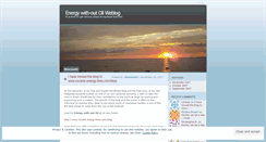 Desktop Screenshot of energywithoutoil.wordpress.com