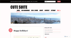 Desktop Screenshot of cutesuite.wordpress.com