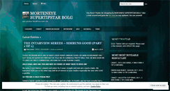 Desktop Screenshot of morteneye.wordpress.com