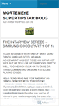 Mobile Screenshot of morteneye.wordpress.com