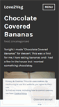 Mobile Screenshot of love2veg.wordpress.com