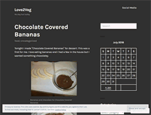 Tablet Screenshot of love2veg.wordpress.com