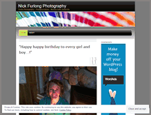 Tablet Screenshot of nickfurlong.wordpress.com