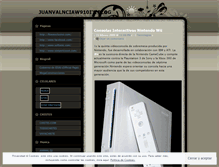 Tablet Screenshot of juanvalnciaw910i.wordpress.com