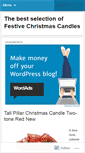 Mobile Screenshot of christmascandles.wordpress.com