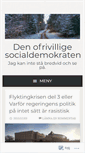 Mobile Screenshot of denofrivilligesocialdemokraten.wordpress.com