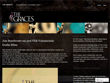 Tablet Screenshot of blogthegraces.wordpress.com
