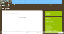 Desktop Screenshot of mitotedemujerescreadoras.wordpress.com