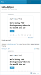 Mobile Screenshot of bbtiadotcom.wordpress.com