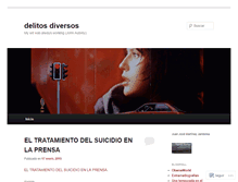 Tablet Screenshot of delitosdiversos.wordpress.com