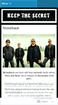 Mobile Screenshot of keepth3secretnewreleases.wordpress.com