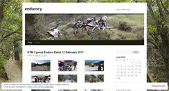 Desktop Screenshot of endurocy.wordpress.com