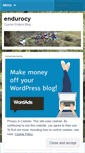 Mobile Screenshot of endurocy.wordpress.com