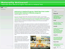Tablet Screenshot of naturalfood7.wordpress.com