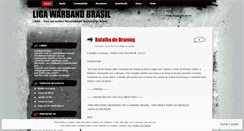 Desktop Screenshot of ligawarbandbrasil.wordpress.com