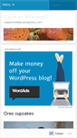 Mobile Screenshot of cakeormistake.wordpress.com