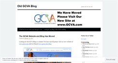 Desktop Screenshot of newgcva.wordpress.com