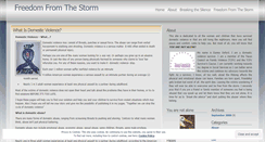 Desktop Screenshot of imasurvivor.wordpress.com