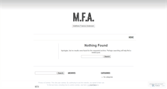 Desktop Screenshot of matthewfrancisandersen.wordpress.com