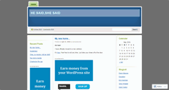 Desktop Screenshot of daveandcorrie.wordpress.com