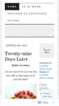 Mobile Screenshot of countlessplates.wordpress.com