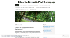 Desktop Screenshot of eakicinski.wordpress.com