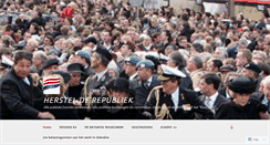 Desktop Screenshot of herstelderepubliek.wordpress.com