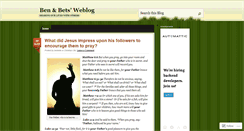 Desktop Screenshot of benbets.wordpress.com