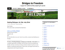 Tablet Screenshot of bridgestofreedom.wordpress.com