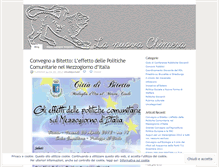 Tablet Screenshot of lanuovachimera.wordpress.com